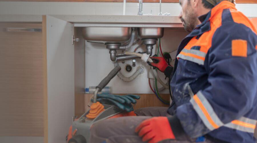 Professional slab leak plumber services in Jasper, MI